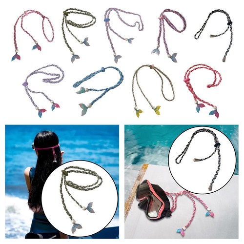 Mask strap braided - mask,