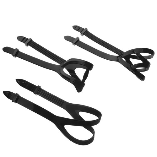 3pcs silicone diving mask - silicone,